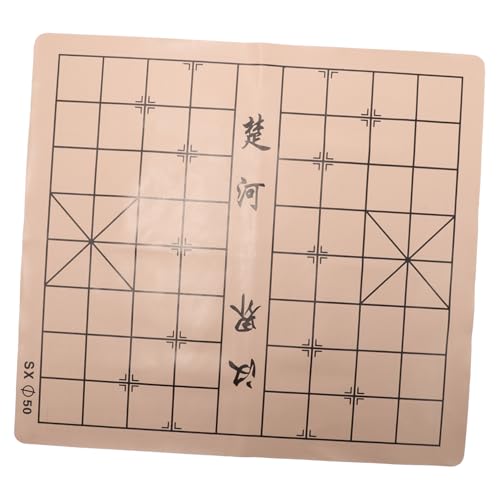 BCOATH Doppelseitiges Schachbrett Schachbrettspiel-zubehör-Sets Für Erwachsene Jungen Und Mädchen Zufällige Farbe von BCOATH