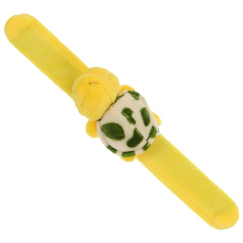 BCOATH Schildkröte Plüsch Slap Armband Tierisches Cartoon Stofftier für Perfektes Partyzubehör und Dekoration Angenehm zu Tragen Langlebig und Süß für Geburtstagsfeiern von BCOATH