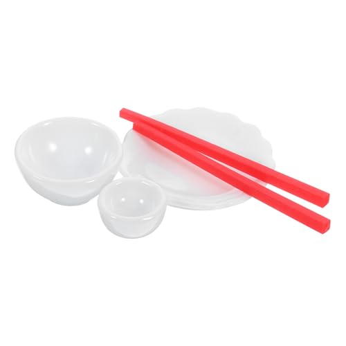 BCOATH Schüssel Miniatur Kaffeetasse Zubehör Dekoration Chinesisches Puppenhausbedarf Puppenhaus für Teetasse Teller Rollenspiel Küchengeschirr Mikro Frühstücksgeschirr BCOATH Schüssel Miniatur Kaffeetasse Zubehör Dekoration Chinesisches Puppenhausbedarf Puppenhaus für Teetasse Teller Rollenspiel Küchengeschirr Mikro Frühstücksgeschirr von BCOATH
