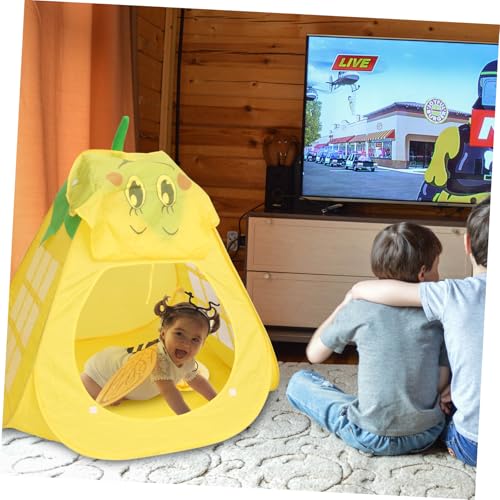 BCOATH Spielzelt aus Atmungsaktivem Faltbarem Material mit Ozeanballpool Tragbares Indoor Schloss Spielhaus für Jahren Leicht zu Reinigen und Installieren von BCOATH