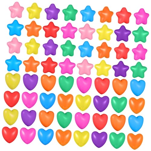 BCOATH Star Shaped Und Heart Shaped Schwimmspielzeuge Für Bunte Poolbälle Für Partys Indoor Spielplatz Und Wasseraktivitäten Ideal Für Den Sommer Spaß BCOATH Star Shaped Und Heart Shaped Schwimmspielzeuge Für Bunte Poolbälle Für Partys Indoor Spielplatz Und Wasseraktivitäten Ideal Für Den Sommer Spaß von BCOATH