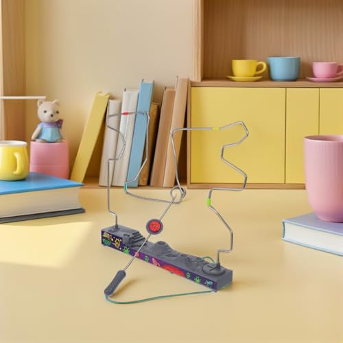 BCOATH Stem Electric Bump Maze Game: Lernspielzeug Aus Kunststoff Zur Verbesserung Der Konzentration Und Problemlösungsfähigkeiten. Lustige Eltern-Kind-aktivität von BCOATH