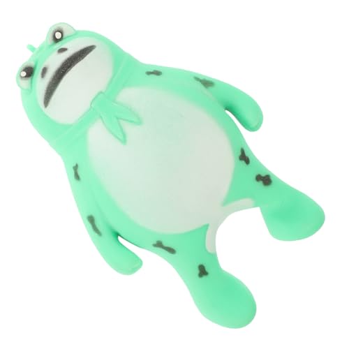 BCOATH Stressabbau Lustiges Tier Frosch Squeeze Dehnbares Und Formbares Anti Stress Für Und Erwachsene Grüner Frosch Aus Weichem Material Perfekt Zum Entspannen von BCOATH