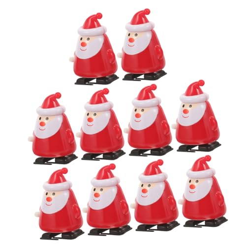 BCOATH Teiliges Weihnachtsmann Aufziehspielzeug Bunter Abs Kunststoff Lustiges Lernspielzeug für Fördert Tast Farberkennung Kleines Party-mitbringsel BCOATH Teiliges Weihnachtsmann Aufziehspielzeug Bunter Abs Kunststoff Lustiges Lernspielzeug für Fördert Tast Farberkennung Kleines Party-mitbringsel von BCOATH