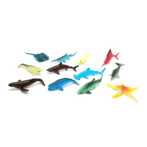 BCOATH Tier Set Bunte Plastik Fisch Modelle Für Lehrreiche Spielzeuge Für Vorschulkinder Zufällige Muster BCOATH Tier Set Bunte Plastik Fisch Modelle Für Lehrreiche Spielzeuge Für Vorschulkinder Zufällige Muster von BCOATH