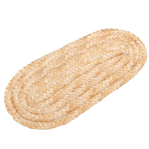 BCOATH Winzige Gewebte Hut Flache Kleidungsdekoration Zubehör Puppe Puppenkopfbedeckung Sombrero Hutmodell Mütze für Handwerk Puppenhaus Puppenkopfdekoration Strohhut Kleiner Puppen BCOATH Winzige Gewebte Hut Flache Kleidungsdekoration Zubehör Puppe Puppenkopfbedeckung Sombrero Hutmodell Mütze für Handwerk Puppenhaus Puppenkopfdekoration Strohhut Kleiner Puppen von BCOATH