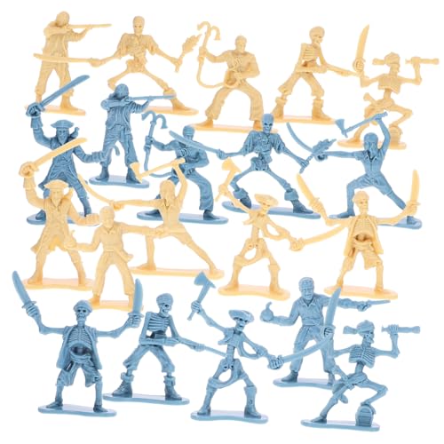 BCOATH Piratensoldaten-spielzeugset – 80 Minifiguren Für Kinder – Skelettsoldaten-Spielzeug von BCOATH