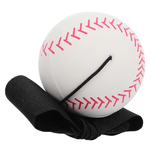 BCOATH Wristband Rebound Ball mit Elastischem Gummiband Trainingsball zur Stärkung der Handgelenke und Hand Augen koordination Leichter Fitness wurfball für Indoor und Outdoor Tragbar von BCOATH