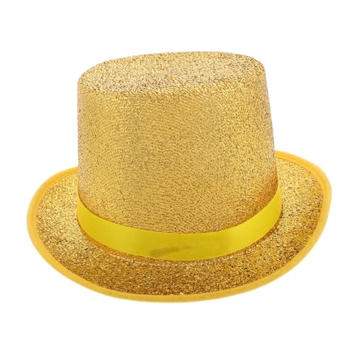 BCOATHat Dress Up Gold Top Hut Für Kinder Und Erwachsene Gold Party Hut Formelle Smoking -hut -party Bevorzugt Geburtstagsfeier Für Geburtstagsfeier von BCOATH
