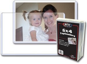 6 x 4 Postcard & Photograph Toploader Holder x 25 pack 6 x 4 Postcard & Photograph Toploader Holder x 25 pack von BCW