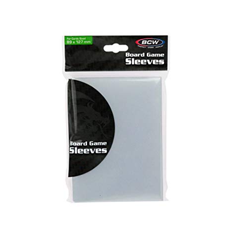 BCW Board Game Sleeves - Double Size - (89 MM x 127 MM) von BCW