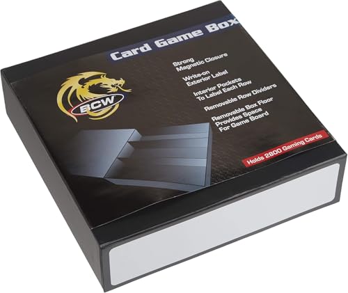 BCW Card Game Box - Holds 2800 Gaming Cards von BCW