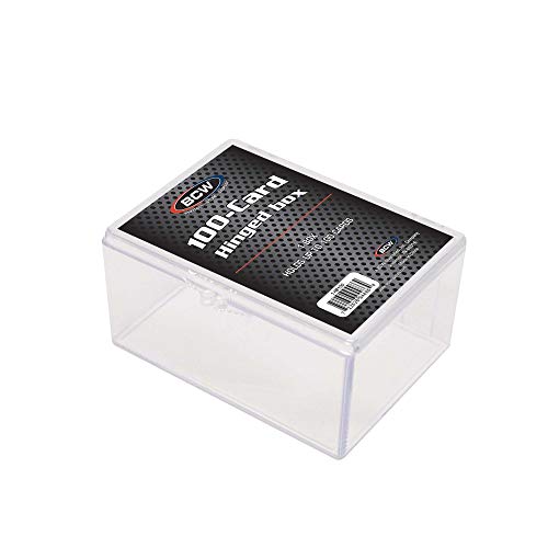 BCW Hinged Trading Card Box - 100 Count von BCW