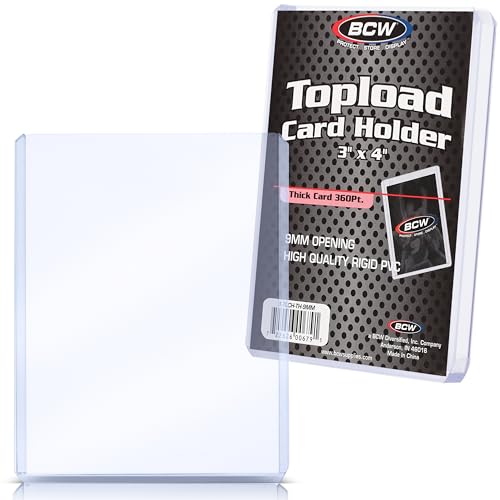 BCW Topload 3"x4" 9 mm (Thick Cards 360 pt.) von BCW