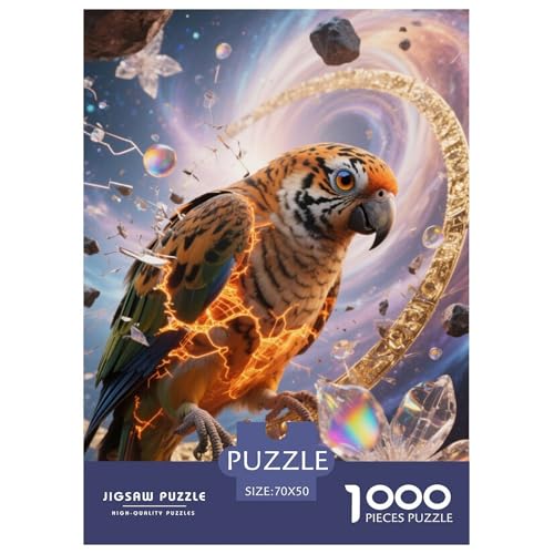 Budgerigar Puzzle 1000 Teile Schwer Lernspiel Impossible Herausforderungsspielzeug Für Erwachsene Kinder Ab 14 Jahren 70x50cm Budgerigar Puzzle 1000 Teile Schwer Lernspiel Impossible Herausforderungsspielzeug Für Erwachsene Kinder Ab 14 Jahren 70x50cm von BDKSLBDIP