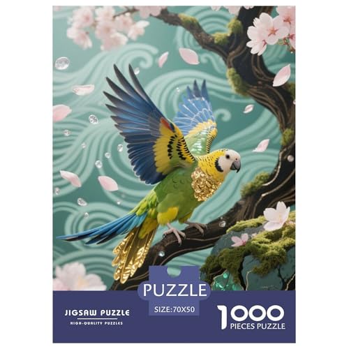 Budgerigar Puzzle 1000 Teile Schwer Lernspiel Impossible Herausforderungsspielzeug Für Erwachsene Kinder Bewährter 70x50cm Budgerigar Puzzle 1000 Teile Schwer Lernspiel Impossible Herausforderungsspielzeug Für Erwachsene Kinder Bewährter 70x50cm von BDKSLBDIP
