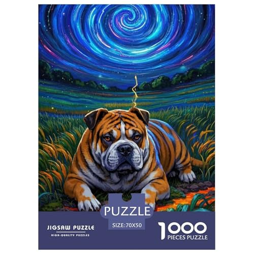 Bulldogs Puzzle 1000 Teile Schwer Lernspiel Impossible Herausforderungsspielzeug Für Erwachsene Kinder Ab 14 Jahren 70x50cm Bulldogs Puzzle 1000 Teile Schwer Lernspiel Impossible Herausforderungsspielzeug Für Erwachsene Kinder Ab 14 Jahren 70x50cm von BDKSLBDIP
