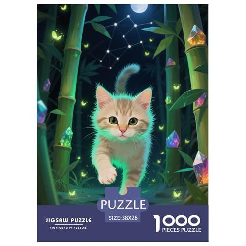 Chartreux Puzzle 1000 Teile Schwer Lernspiel Impossible Herausforderungsspielzeug Für Erwachsene Kinder 38x26cm von BDKSLBDIP