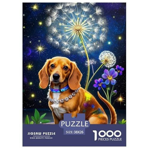 Dachshund Puzzle 1000 Teile Schwer Lernspiel Impossible Herausforderungsspielzeug Für Erwachsene Kinder Ab 12 Jahren 38x26cm Dachshund Puzzle 1000 Teile Schwer Lernspiel Impossible Herausforderungsspielzeug Für Erwachsene Kinder Ab 12 Jahren 38x26cm von BDKSLBDIP
