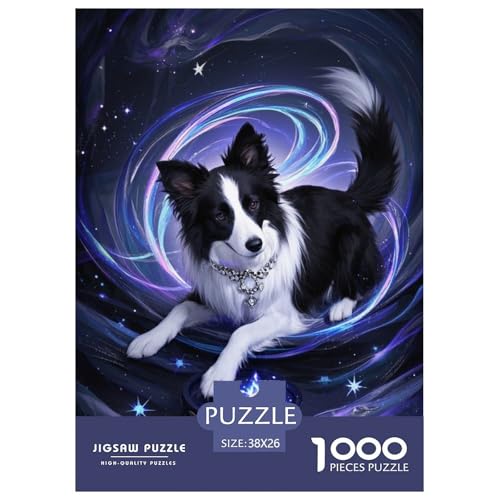 Der Border Collie Puzzle 1000 Teile Schwer Lernspiel Impossible Herausforderungsspielzeug Für Erwachsene Kinder Ab 14 Jahren 38x26cm Der Border Collie Puzzle 1000 Teile Schwer Lernspiel Impossible Herausforderungsspielzeug Für Erwachsene Kinder Ab 14 Jahren 38x26cm von BDKSLBDIP