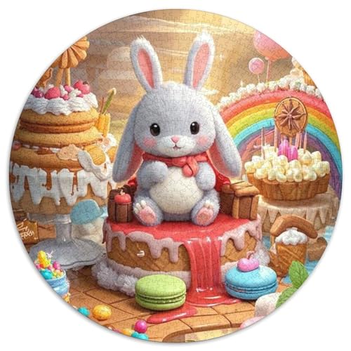 Eiffelturm-Eared Sonne Mond Puzzles 1000 Teile Schwer Puzzle Spielzeug Pädagogisches Spiel Impossible Herausforderungsspielzeug Für Erwachsene Und Kinder Ab 14 Jahren (67.5x67.5cm) von BDKSLBDIP