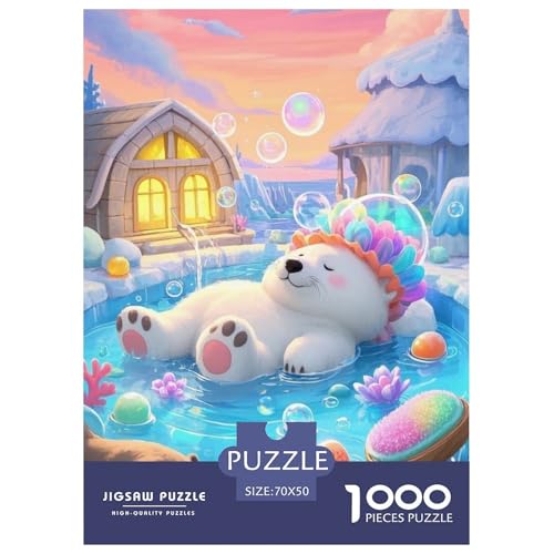 Eisbär Puzzle 1000 Teile Schwer Lernspiel Impossible Herausforderungsspielzeug Für Erwachsene Kinder Ab 12 Jahren 70x50cm Eisbär Puzzle 1000 Teile Schwer Lernspiel Impossible Herausforderungsspielzeug Für Erwachsene Kinder Ab 12 Jahren 70x50cm von BDKSLBDIP