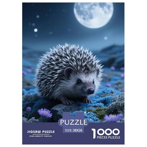 Europäischer Hedgehog Puzzle 1000 Teile Schwer Lernspiel Impossible Herausforderungsspielzeug Für Erwachsene Kinder Ab 14 Jahren 38x26cm Europäischer Hedgehog Puzzle 1000 Teile Schwer Lernspiel Impossible Herausforderungsspielzeug Für Erwachsene Kinder Ab 14 Jahren 38x26cm von BDKSLBDIP