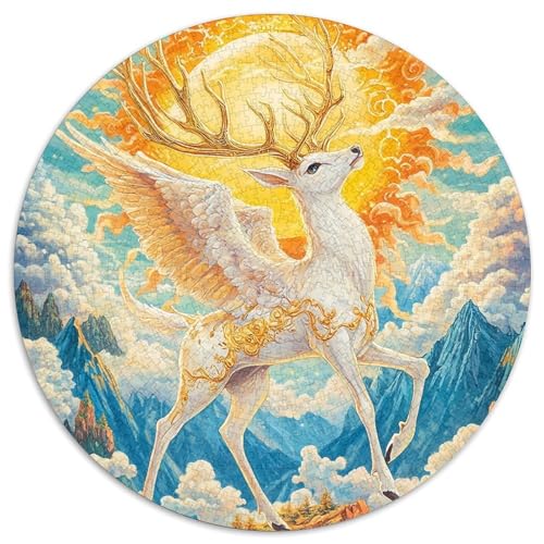Fennec Fuchs Puzzles 1000 Teile Schwer Puzzle Spielzeug Pädagogisches Spiel Impossible Herausforderung Spielzeug Für Erwachsene Und Kinder in Bewährter (67.5x67.5cm) von BDKSLBDIP