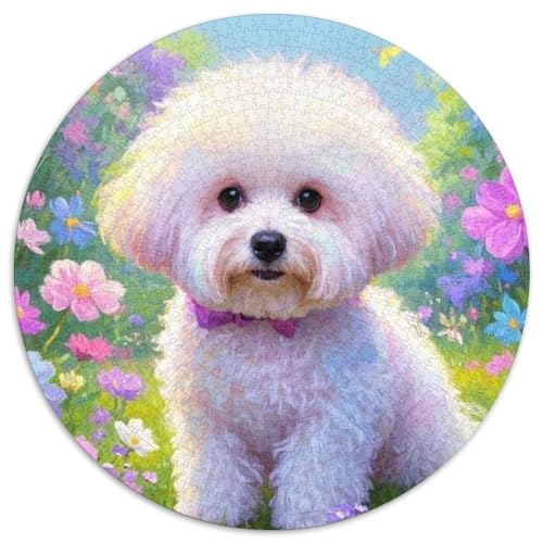 Französische Kirschblütege Puzzle 1000 Teile Schwer Puzzle Spielzeug Lernspiel Impossible Herausforderungsspielzeug Für Erwachsene Und Kinder Ab 12 Jahren (67.5x67.5cm) von BDKSLBDIP