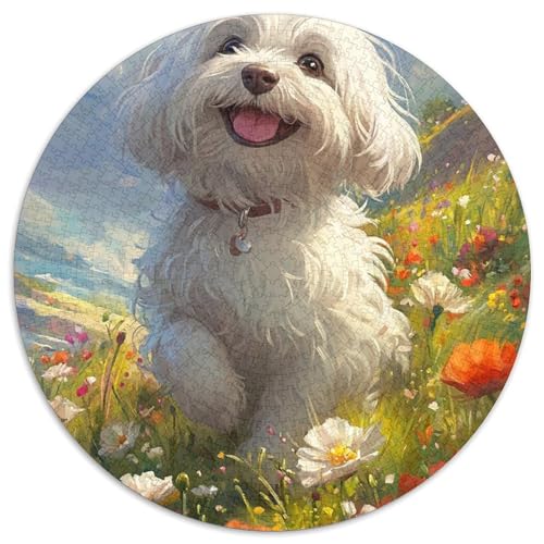 Französische Kirschblütege Puzzles 1000 Teile Schwer Puzzle Spielzeug Pädagogisches Spiel Impossible Herausforderungsspielzeug Für Erwachsene Kinder (67.5x67.5cm) von BDKSLBDIP