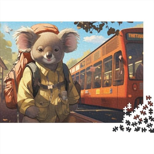 Koala Puzzle 1000-teilige Schwer Puzzle Spielzeug Lernspiel Impossible Herausforderungsspielzeug Für Erwachsene Und Kinder in Bewährter (75x50cm) von BDKSLBDIP