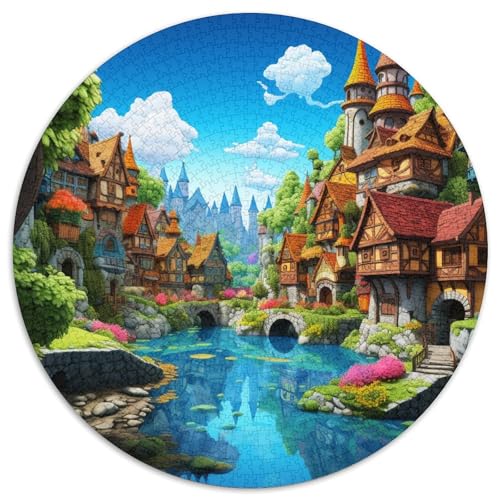 Krokodil Puzzle 1000 Teile Schwer Puzzle Spielzeug Lernspiel Impossible Herausforderungsspielzeug Für Erwachsene Und Kinder Ab 12 Jahren (67.5x67.5cm) von BDKSLBDIP