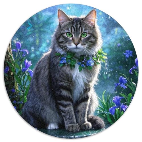 Manx Süße Landschaft Puzzles 1000 Teile Schwer Puzzle Spielzeug Lernspiel Impossible Herausforderungsspielzeug Für Erwachsene Und Kinder in Bewährter (67.5x67.5cm) von BDKSLBDIP
