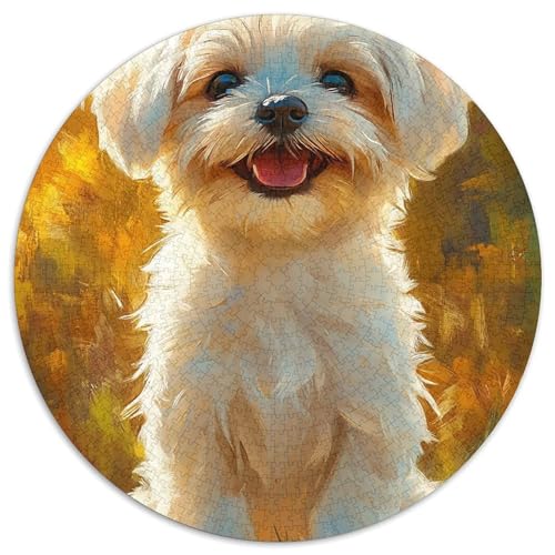 Nettes Lamm Puzzle 1000-teilige Schwer Puzzle Spielzeug Pädagogisches Spiel Impossible Herausforderung Spielzeug Für Erwachsene Und Kinder Ab 12 Jahren (67.5x67.5cm) von BDKSLBDIP