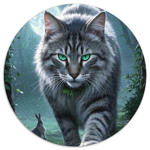 Norwegian Forest Süße Landschaft Puzzles 1000 Teile Schwer Puzzle Spielzeug Lernspiel Impossible Herausforderung Spielzeug Für Erwachsene Und Kinder in Bewährter (67.5x67.5cm) von BDKSLBDIP