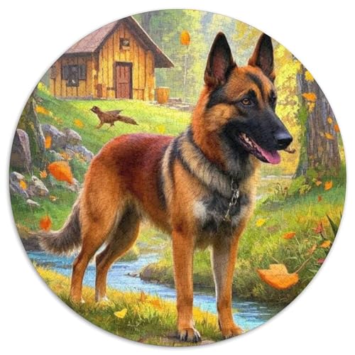 Schar Pei Puzzle 1000-teilige Schwer Puzzle Spielzeug Lernspiel Impossible Herausforderung Spielzeug Für Erwachsene Und Kinder Ab 14 Jahren (67.5x67.5cm) von BDKSLBDIP