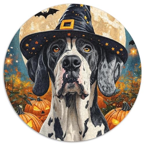 Schnauzer Puzzle 1000-teilige Schwer Puzzle Spielzeug Pädagogisches Spiel Impossible Herausforderungsspielzeug Für Erwachsene Kinder (67.5x67.5cm) von BDKSLBDIP