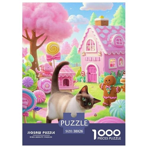 Siamois Puzzle 1000 Teile Schwer Lernspiel Impossible Herausforderungsspielzeug Für Erwachsene Kinder Bewährter 38x26cm Siamois Puzzle 1000 Teile Schwer Lernspiel Impossible Herausforderungsspielzeug Für Erwachsene Kinder Bewährter 38x26cm von BDKSLBDIP
