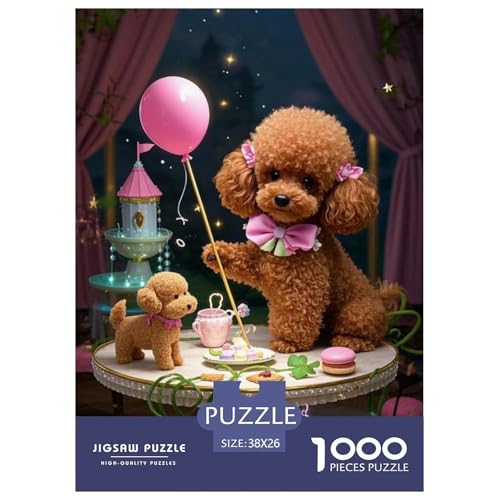 Teetasse Pudel Puzzle 1000 Teile Schwer Lernspiel Impossible Herausforderung Spielzeug Für Erwachsene Kinder 38x26cm Teetasse Pudel Puzzle 1000 Teile Schwer Lernspiel Impossible Herausforderung Spielzeug Für Erwachsene Kinder 38x26cm von BDKSLBDIP