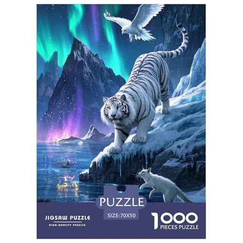 Tiger Puzzle 1000 Teile Schwer Lernspiel Impossible Herausforderungsspielzeug Für Erwachsene Kinder Ab 12 Jahren 70x50cm Tiger Puzzle 1000 Teile Schwer Lernspiel Impossible Herausforderungsspielzeug Für Erwachsene Kinder Ab 12 Jahren 70x50cm von BDKSLBDIP