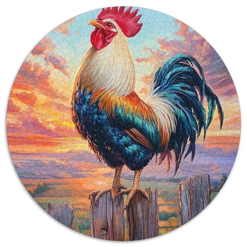 Waldtiere Puzzle 1000 Teile Schwer Puzzle Spielzeug Pädagogisches Spiel Impossible Herausforderung Spielzeug Für Erwachsene Und Kinder in Bewährter (67.5x67.5cm) von BDKSLBDIP