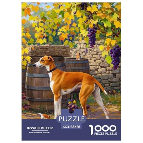Whippet Puzzle 1000 Teile Schwer Lernspiel Impossible Herausforderungsspielzeug Für Erwachsene Kinder Ab 14 Jahren 38x26cm Whippet Puzzle 1000 Teile Schwer Lernspiel Impossible Herausforderungsspielzeug Für Erwachsene Kinder Ab 14 Jahren 38x26cm von BDKSLBDIP