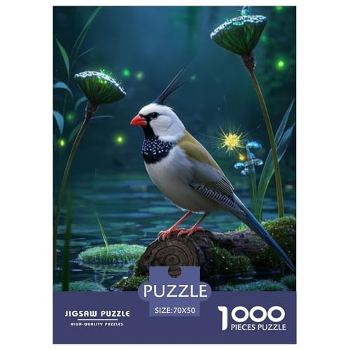 Zebra Finch Puzzle 1000 Teile Schwer Lernspiel Impossible Herausforderungsspielzeug Für Erwachsene Kinder Ab 12 Jahren 70x50cm Zebra Finch Puzzle 1000 Teile Schwer Lernspiel Impossible Herausforderungsspielzeug Für Erwachsene Kinder Ab 12 Jahren 70x50cm von BDKSLBDIP