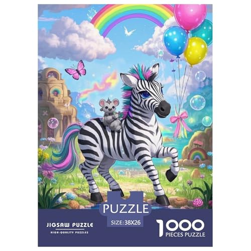 Zebra Puzzle 1000 Teile Schwer Lernspiel Impossible Herausforderungsspielzeug Für Erwachsene Kinder Ab 14 Jahren 38x26cm Zebra Puzzle 1000 Teile Schwer Lernspiel Impossible Herausforderungsspielzeug Für Erwachsene Kinder Ab 14 Jahren 38x26cm von BDKSLBDIP