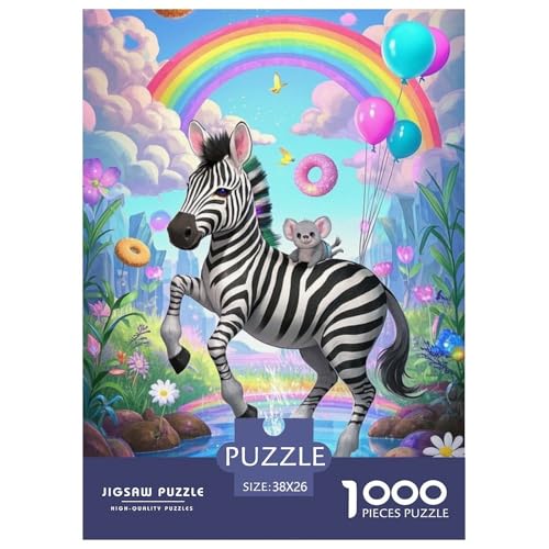 Zebra Puzzle 1000 Teile Schwer Lernspiel Impossible Herausforderungsspielzeug Für Erwachsene Kinder Bewährter 38x26cm Zebra Puzzle 1000 Teile Schwer Lernspiel Impossible Herausforderungsspielzeug Für Erwachsene Kinder Bewährter 38x26cm von BDKSLBDIP