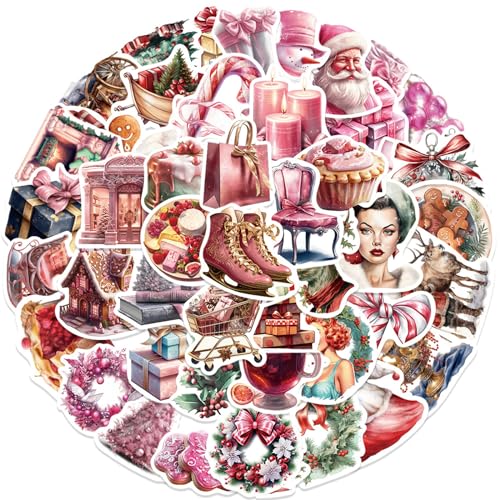 BDSHUNBF 100 Stück Weihnachtsaufkleber, Weihnachten Aufkleber, Weihnachtsdeko, Christmas Stickers, Weihnachten Dekoration für Laptop, Scrapbook, Wasserflaschen, Skateboard, Gepäck BDSHUNBF 100 Stück Weihnachtsaufkleber, Weihnachten Aufkleber, Weihnachtsdeko, Christmas Stickers, Weihnachten Dekoration für Laptop, Scrapbook, Wasserflaschen, Skateboard, Gepäck von BDSHUNBF