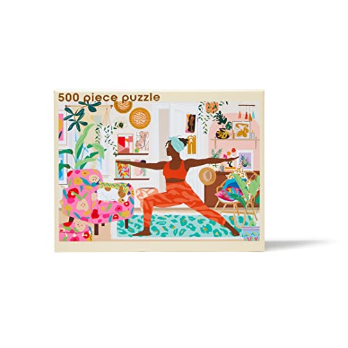 Namaste - Be Rooted Puzzle für Erwachsene, 500 Teile, afrikanische Kunst von BE ROOTED