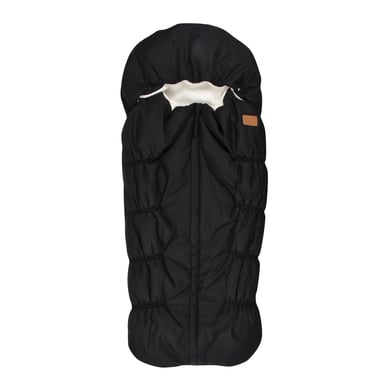 BEABA® Fußsack schwarz Fleecefutter weiß 6M bis 24M von Beaba