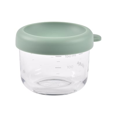 BEABA® Portionsbehälter aus Glas, Salbeigrün von Beaba