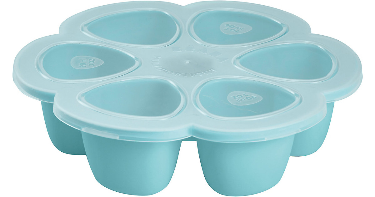 Multiportions aus Silikon, 6 x 90 ml, blau Multiportions aus Silikon, 6 x 90 ml, blau von BÉABA